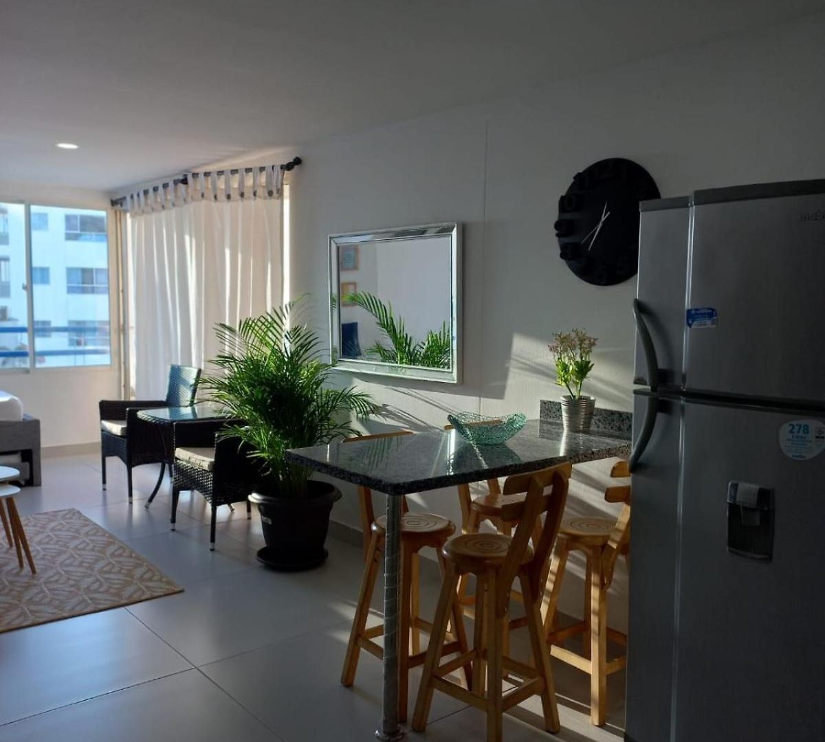 1c-al3e De 1 Alcoba Cerca Al Mar Con Aire Acondicionado, Piscina Y Wifi Apartamento *