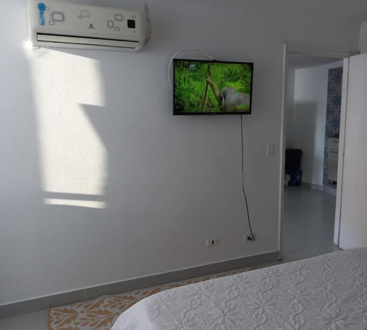Apartamento 1c-al3e De 1 Alcoba Cerca Al Mar Con Aire Acondicionado, Piscina Y Wifi Cartagena