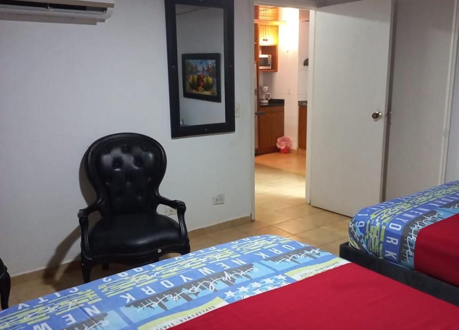 Apartamento 1c-al3e De 1 Alcoba Cerca Al Mar Con Aire Acondicionado, Piscina Y Wifi *