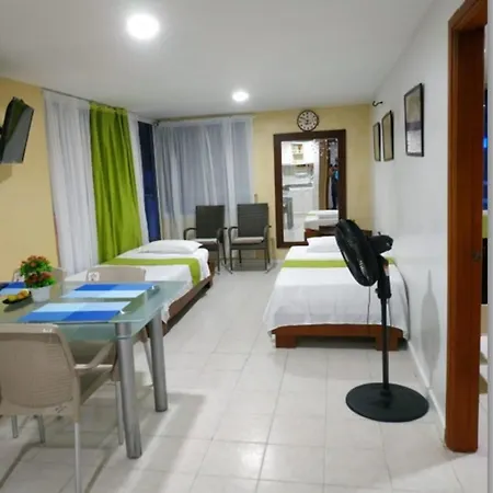 1c-al3e De 1 Alcoba Cerca Al Mar Con Aire Acondicionado, Piscina Y Wifi *